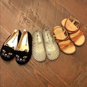 3 Toddler Sz 7 Shoe Lot
